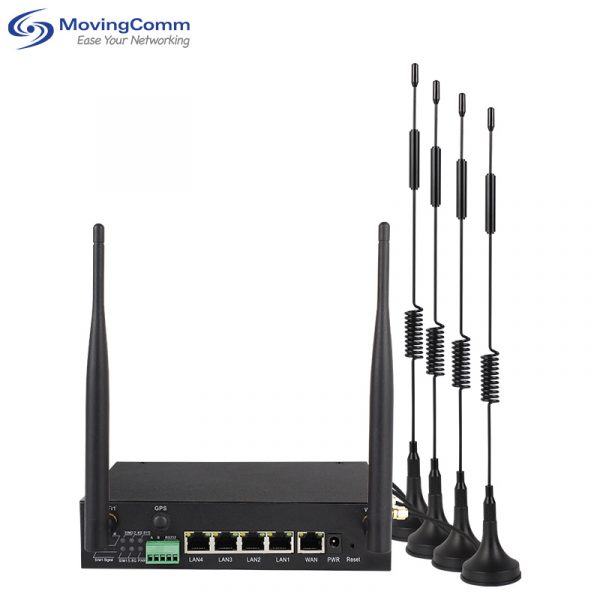 Ax3000 Dual Band 5Ghz 5G Nr Wi-Fi 6 Load Balance Wi Fi Router With Sim Card 5G Modem Sim Card Industrial 5G Wifi Router For Cars