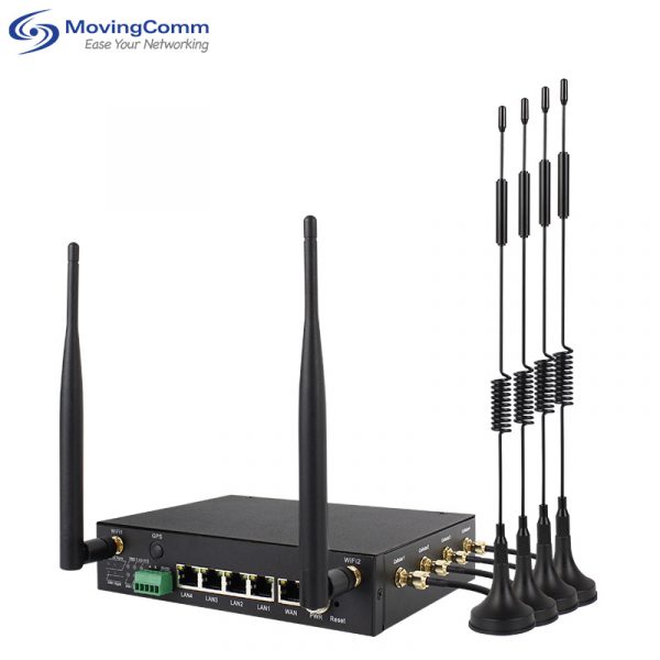 Ax3000 Dual Band 5Ghz 5G Nr Wi-Fi 6 Load Balance Wi Fi Router With Sim Card 5G Modem Sim Card Industrial 5G Wifi Router For Cars - Image 3