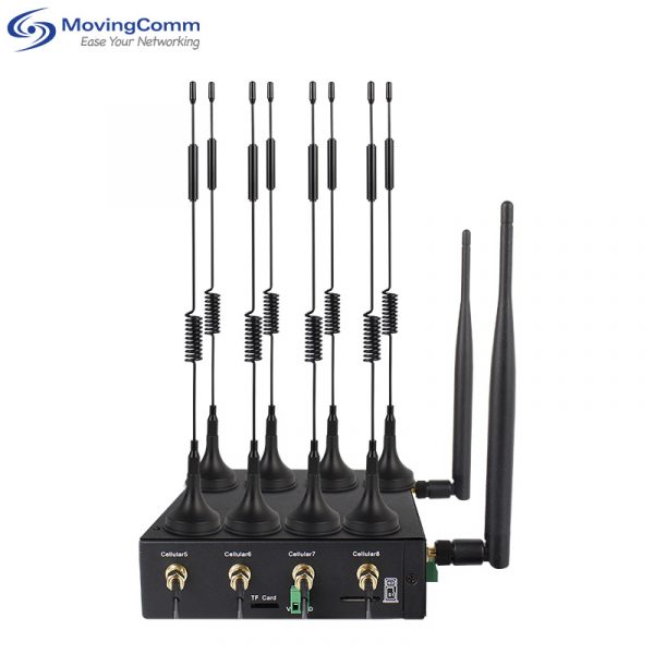 Custom Openvpn Rauter Industrial Router Wi-Fi 6 12V Car Wifi Dual Sim Bonding Router Unlocked Wifi Router 4G 5G With Sim Card - Image 3