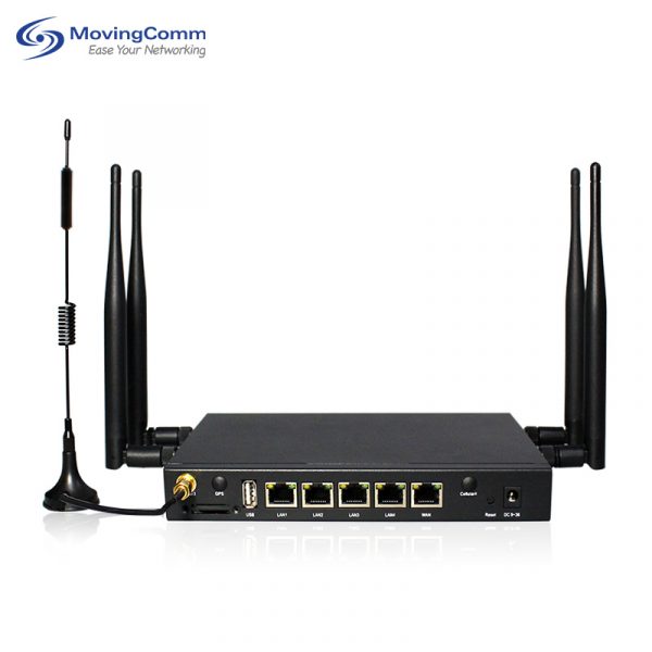 Multi SIM Card 3G 4G LTE WIFI Cellular Modem Industrial Grade VPN Router with Dual band WiFi 2.4GHz 5GHz Gigabit Ethernet Ports - Image 3